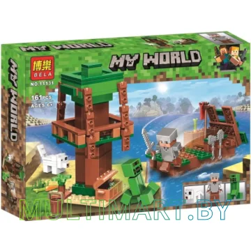 Конструктор Bela My World 11131 Путешествие к острову сокровищ на корабле